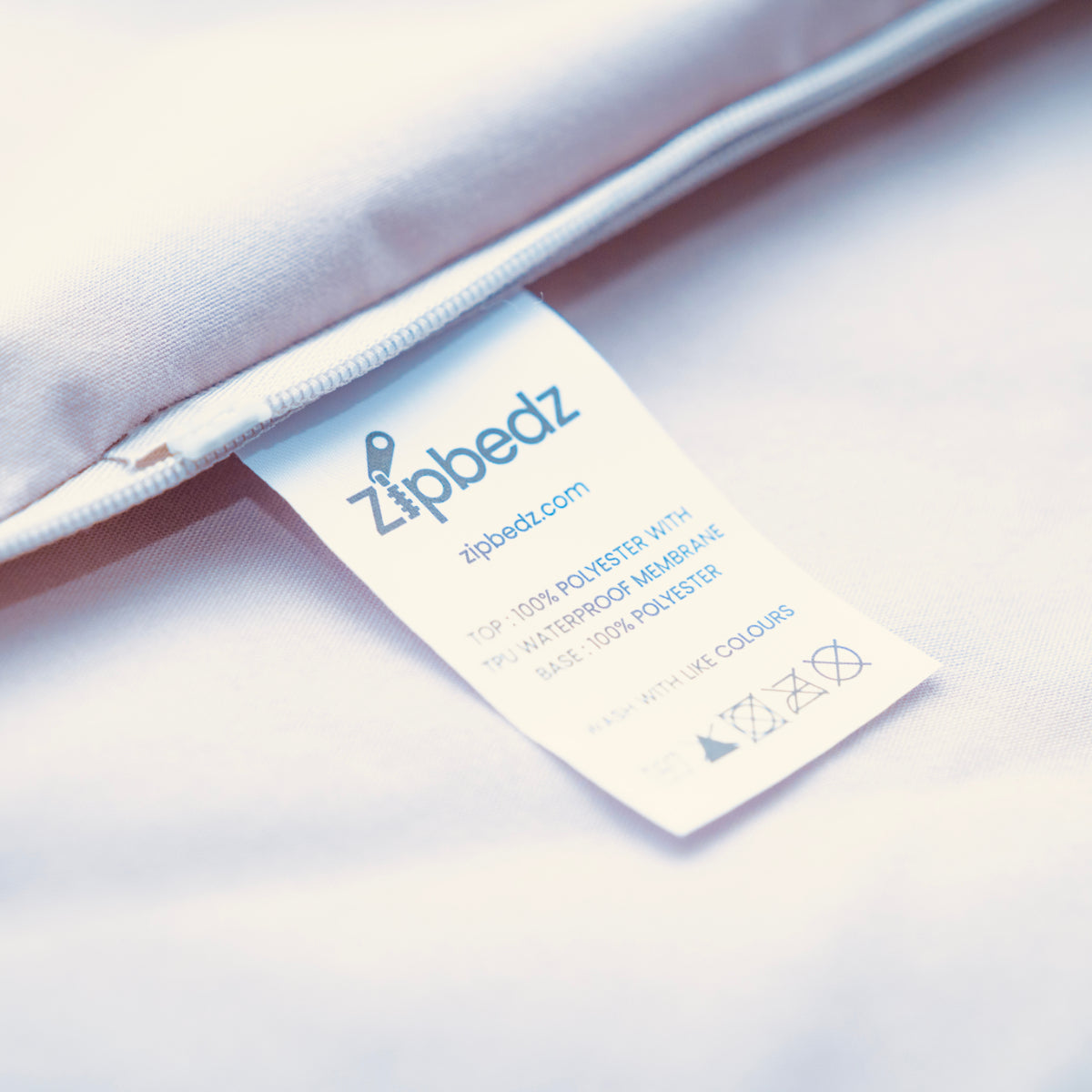 雙人 Zipbedz 可換面拉鏈床套｜附2塊可換頂面｜訂製尺寸